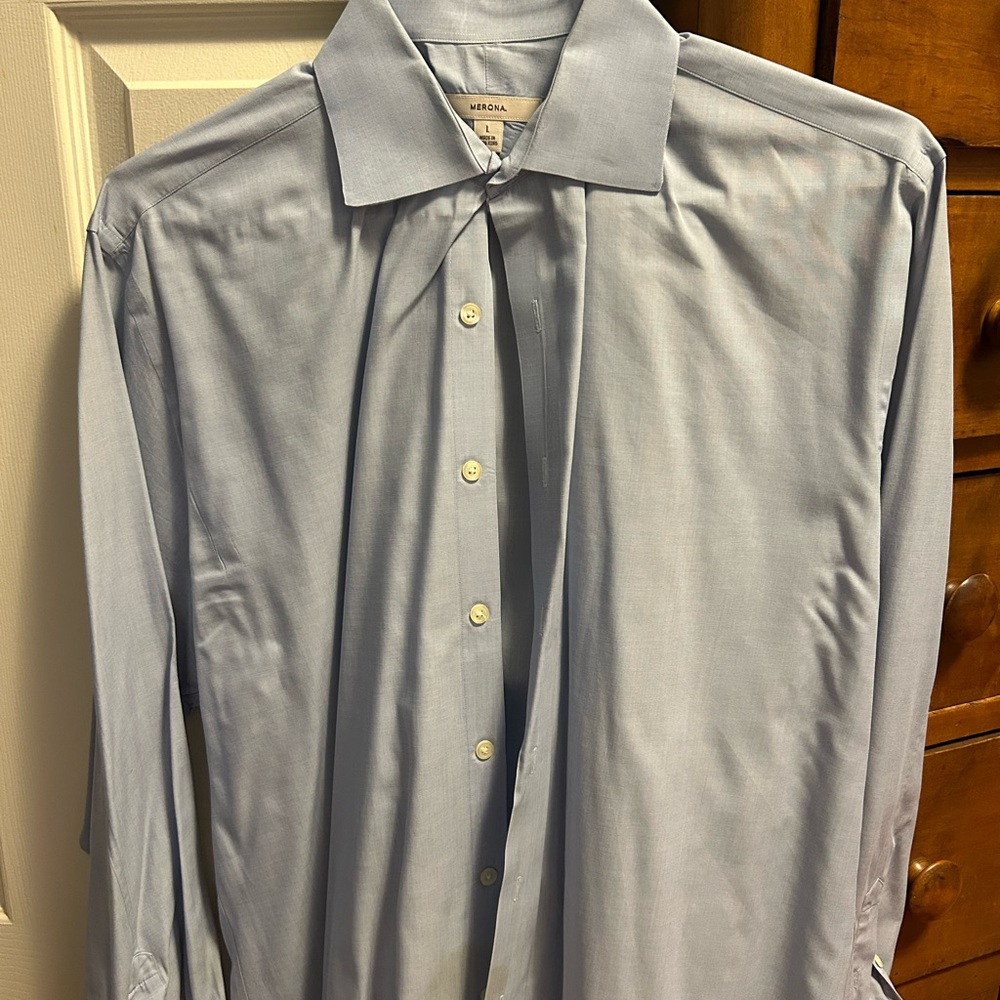 Men's Light Blue Dress Shirt